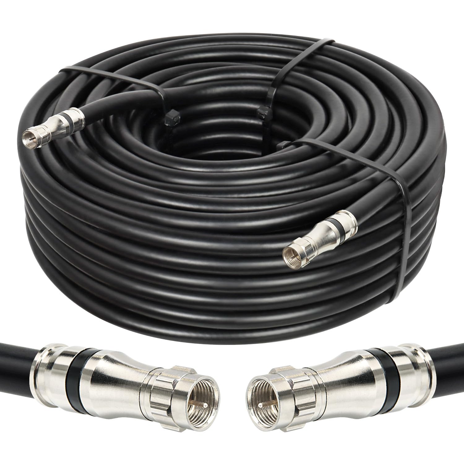 RG11 Coaxial Cable 75ft for High Definition Audio and Video