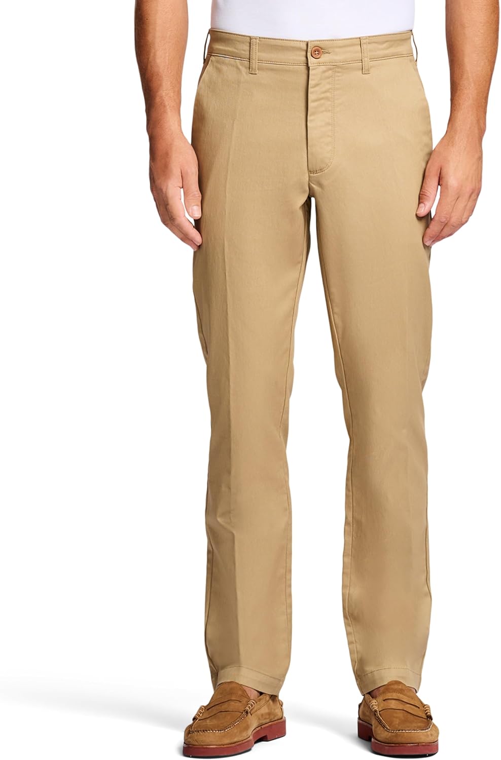 IZOD Men's Performance Stretch Chino Pant for Ultimate Comfort
