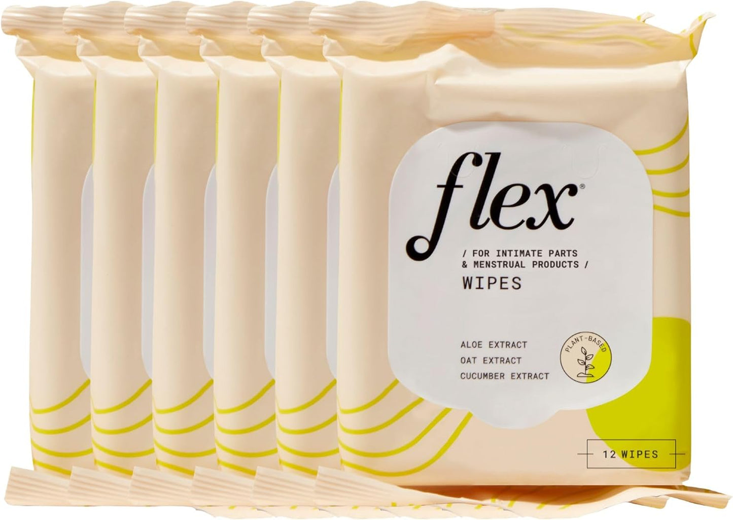 Gentle Feminine Wipes | Dermatologist-tested | 6x12