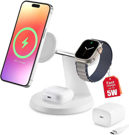 ZECHIN 3-in-1 Fast Wireless Charger