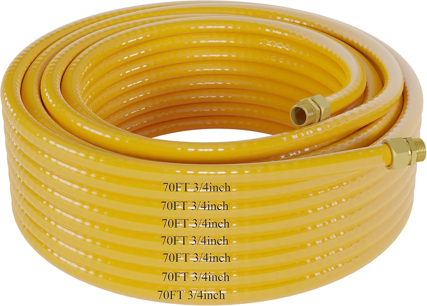 3/4in CSST Gas Line Flexible Stainless Steel Tubing Pipe Kit