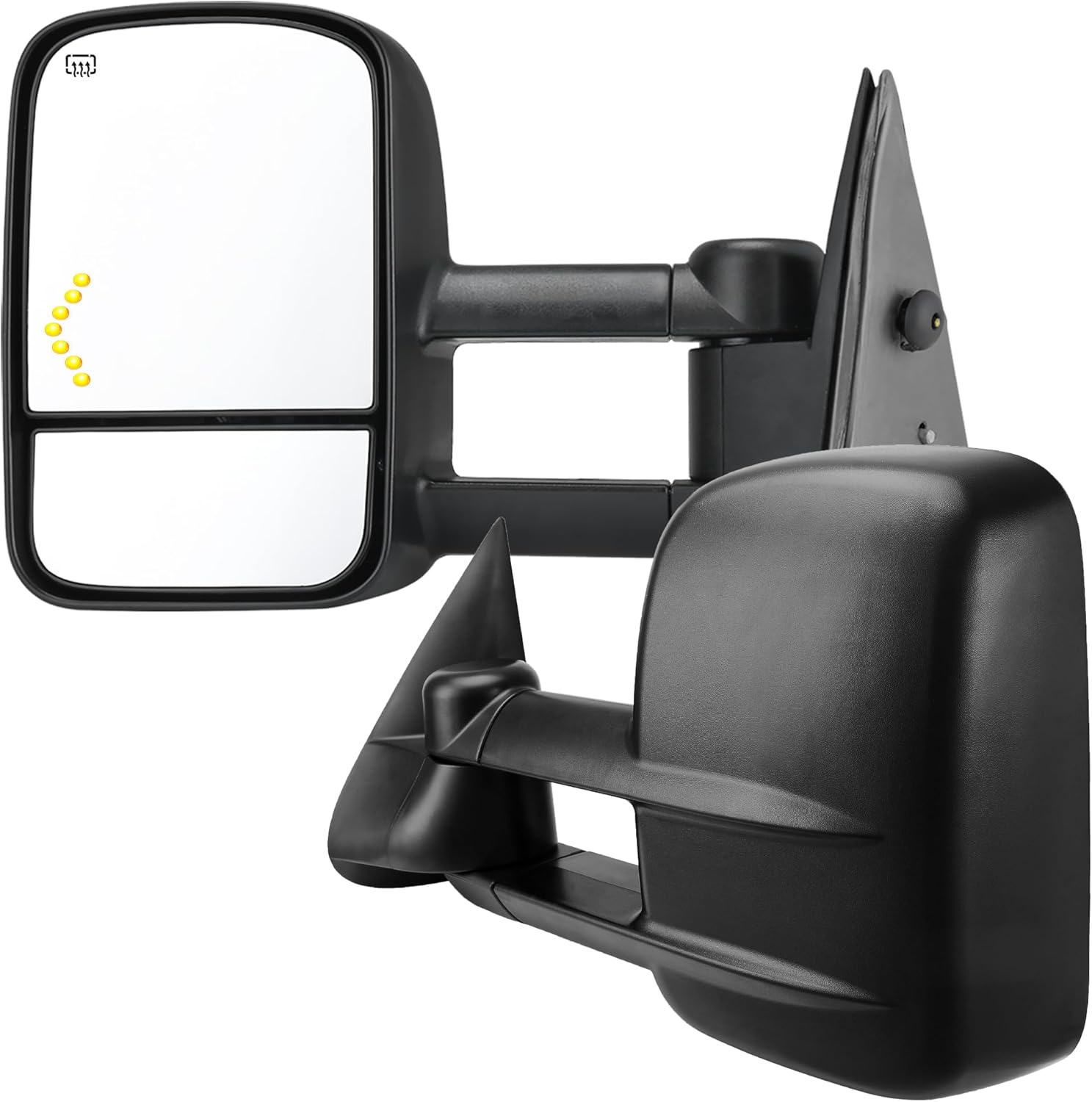 AUTOSAVER88 Tow Mirrors for 2007-2014 Chevy Silverado & GMC