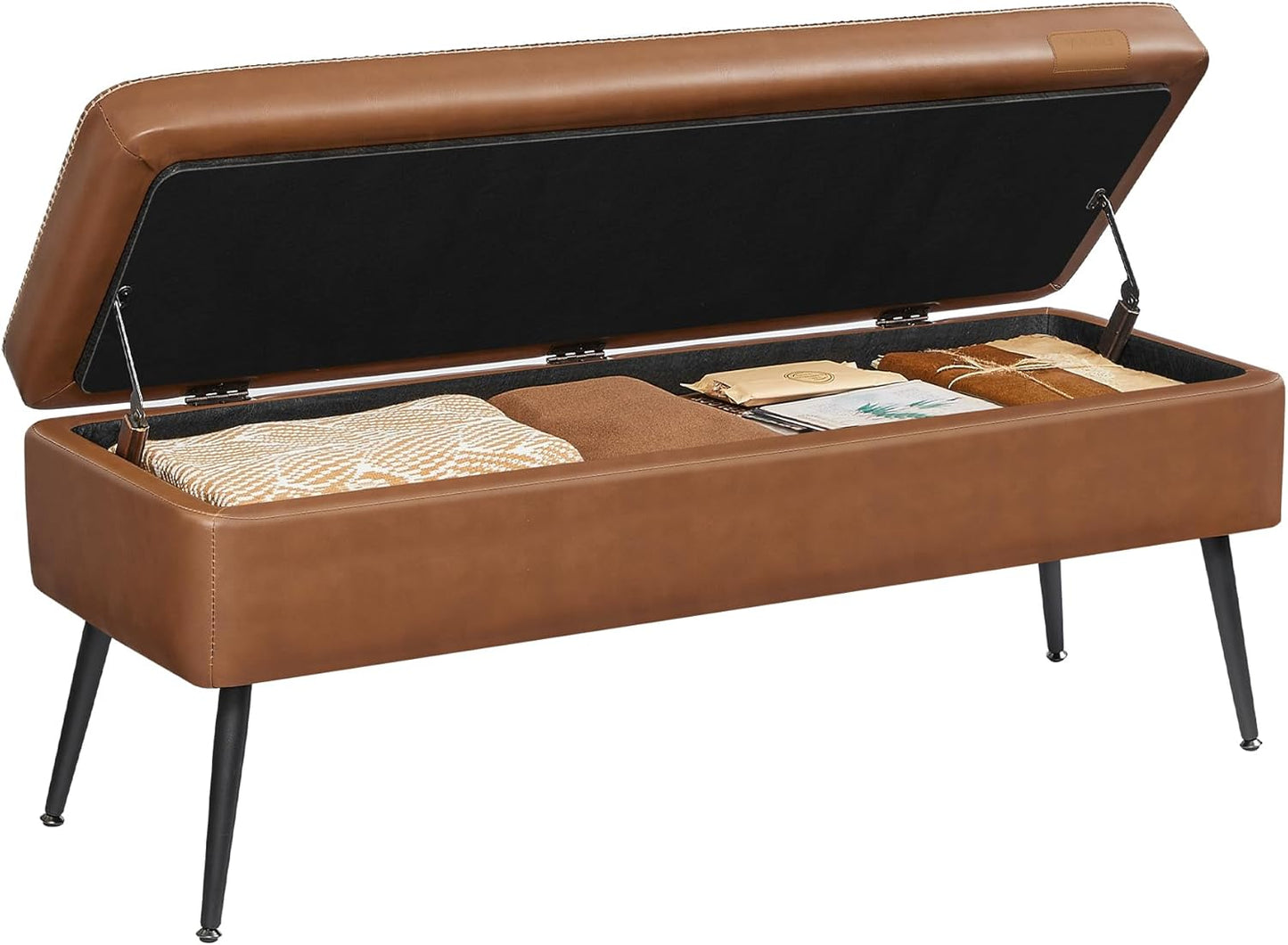 VASAGLE EKHO Collection Storage Ottoman Bench for Style