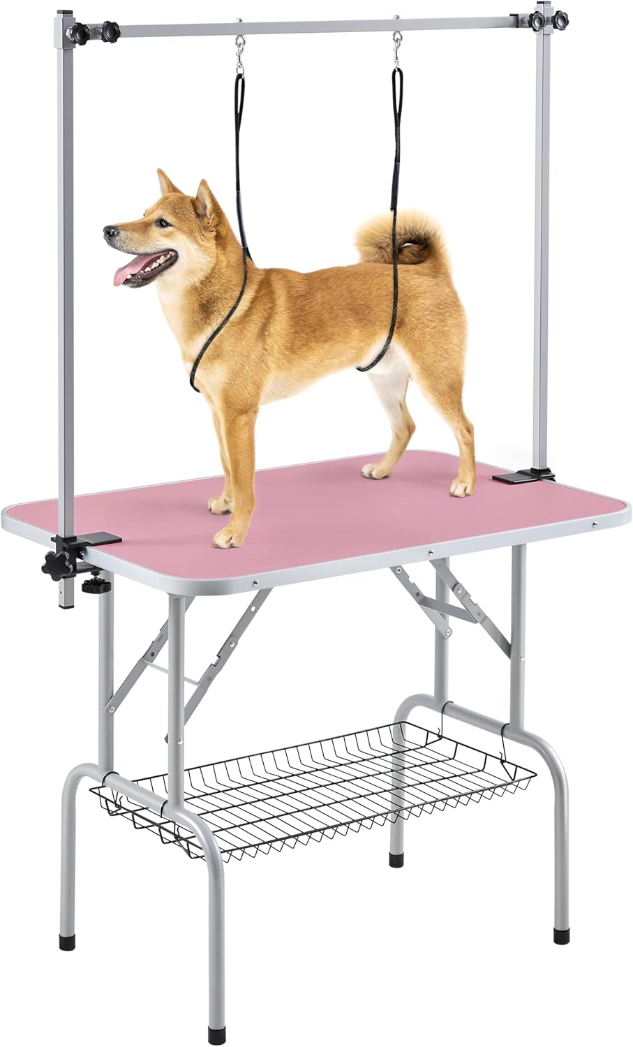 Yaheetech 36in Pet Grooming Table for Dogs with Adjustable Height