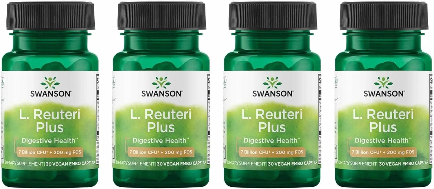 Swanson L. Reuteri Probiotic Plus for Optimal Gut Health