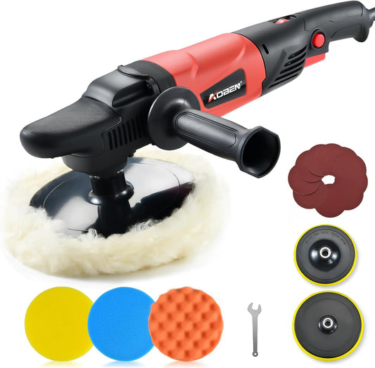 AOBEN Rotary Buffer Polisher for Car Waxing and Polishing