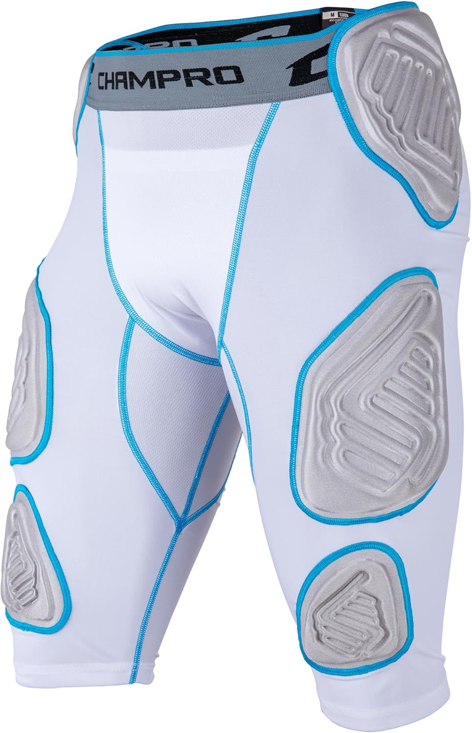 CHAMPRO Bull Rush 7-Pad Integrated Girdle for Ultimate Protection