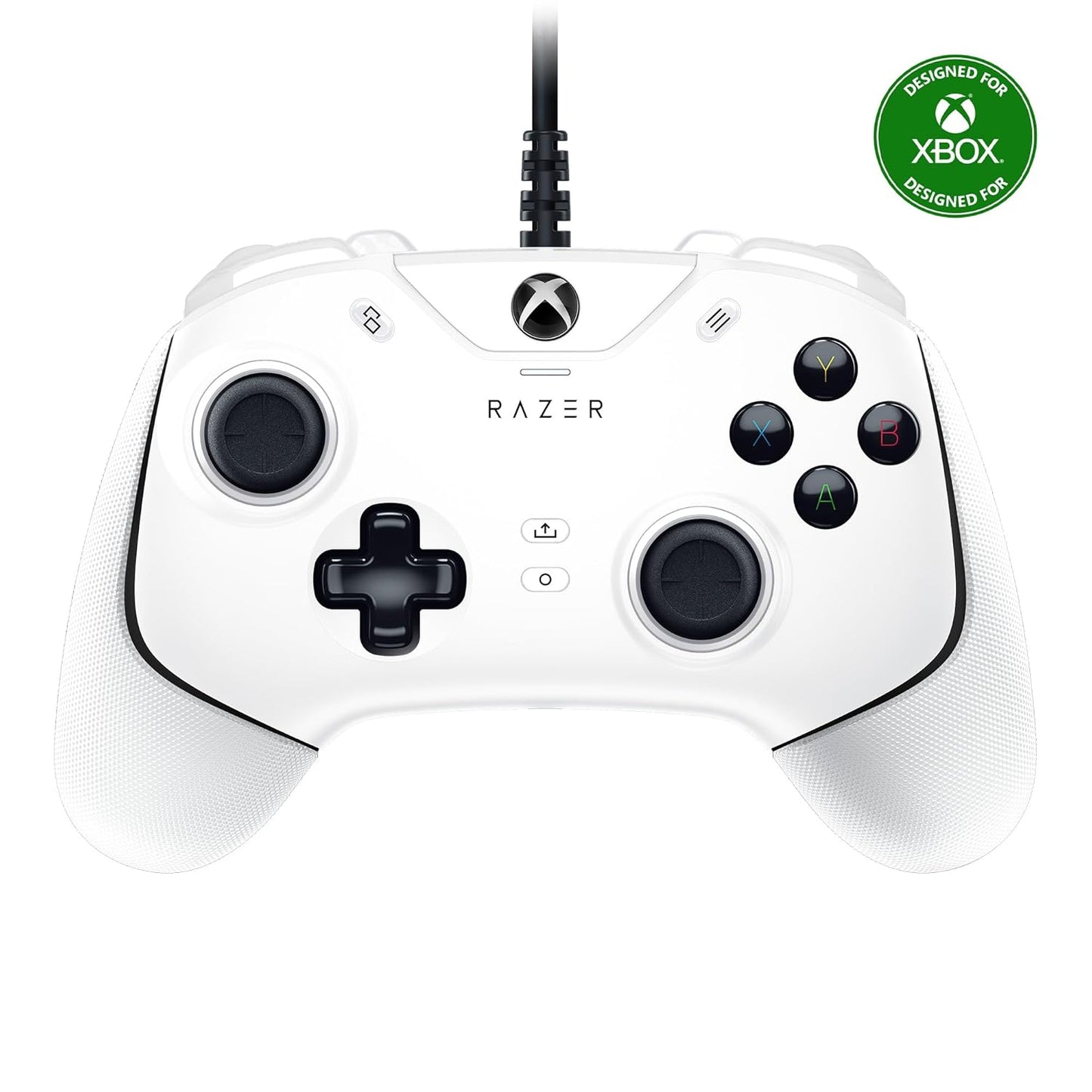 Razer Wolverine V2 Controller: Remappable Buttons, Mecha-Tactile Action, Trigger Stops - White