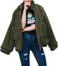 PRETTYGARDEN Women's Sherpa Fleece Oversized Teddy Coat - Warm Layer