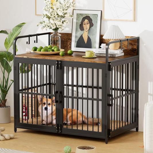 Large Dog Crate Furniture for Large Dogs - Stylish and Functional