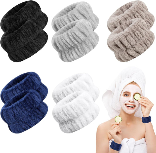 Prevent Spills with Microfiber Wristband - Set of 10