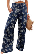 Angerella Womens Elastic High Waisted Palazzo Pants - Flowy Comfort XL