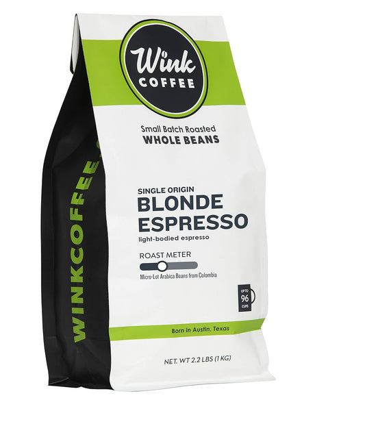 Wink Coffee Blonde Espresso: Smooth Colombian Joy