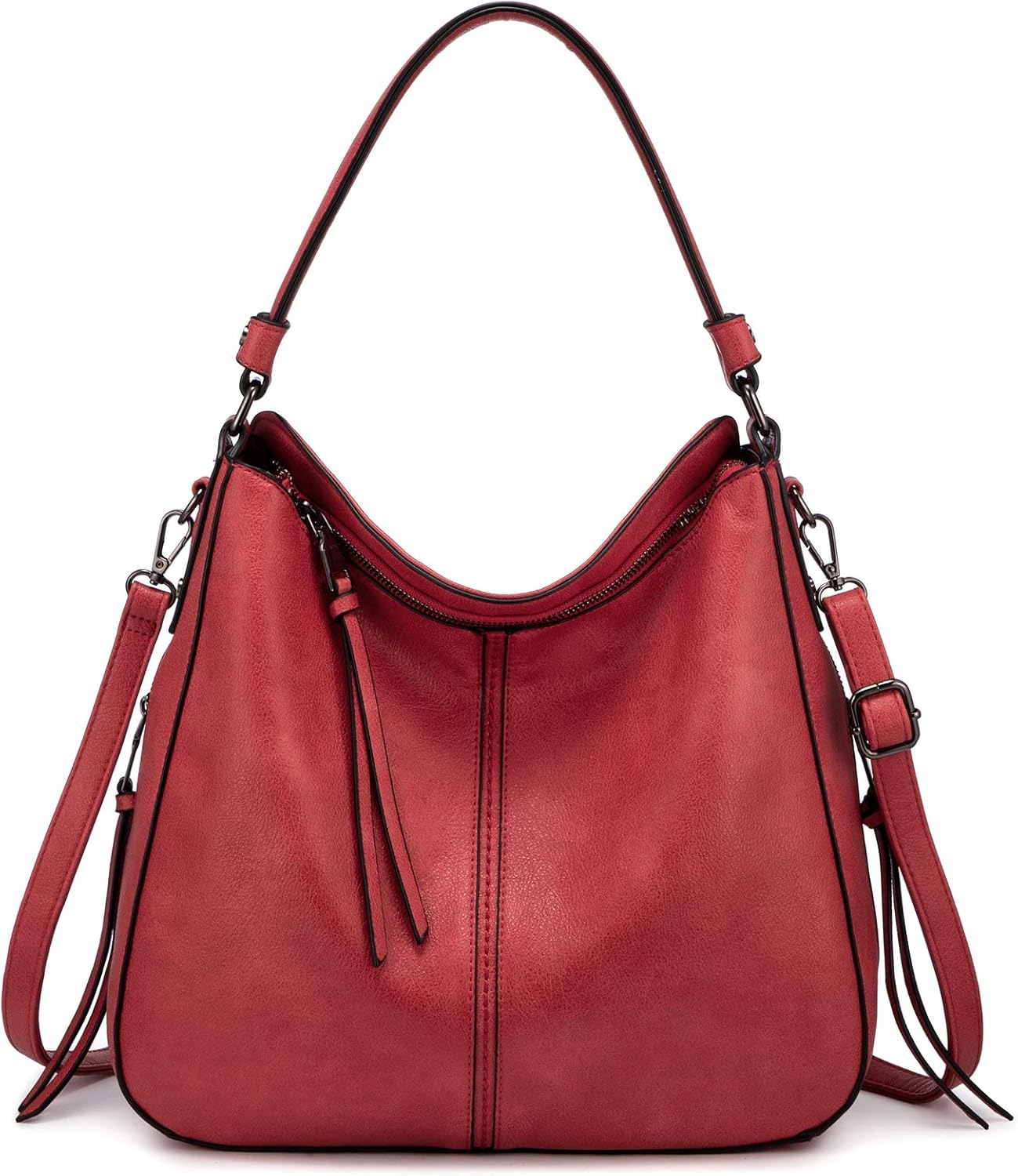 Realer Hobo Crossbody Bags for Women - Stylish Faux Leather