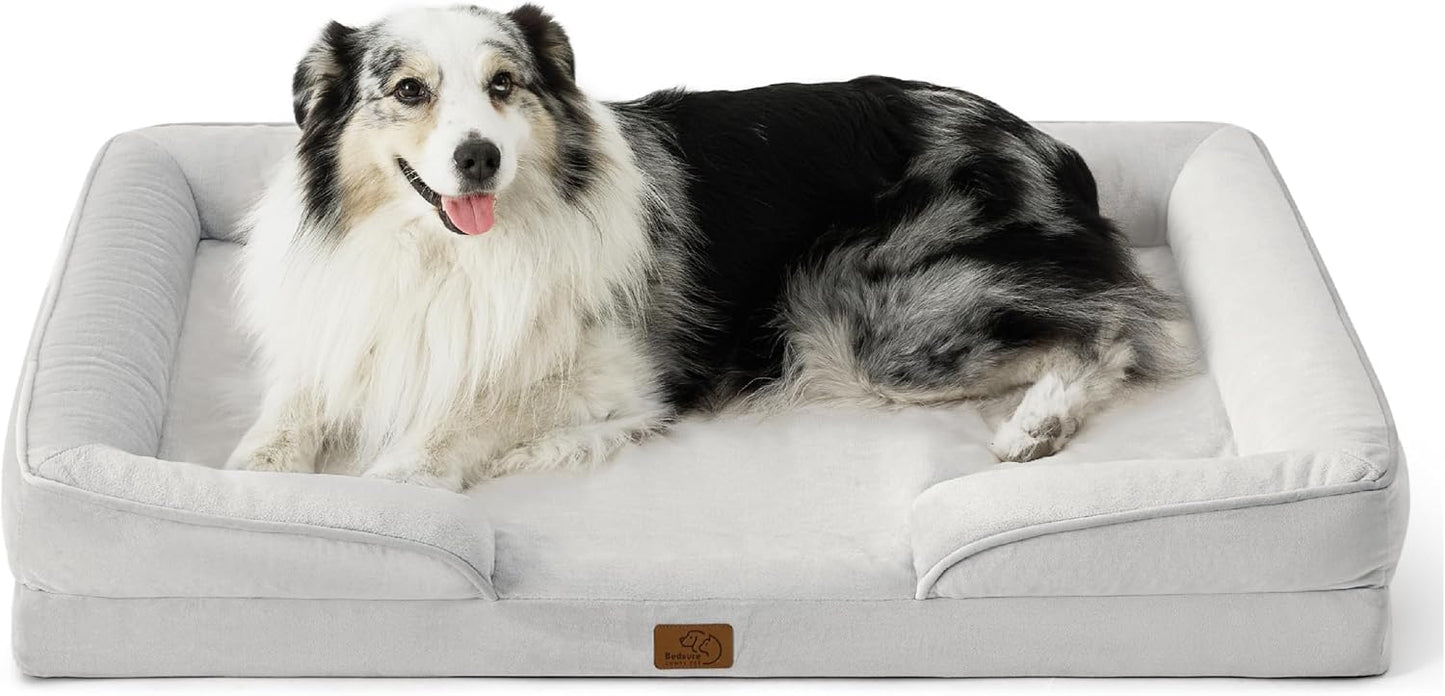 Orthopedic Dog Bed for Extra Large Dogs - Comfort & Support