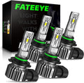 9005 9006 LED Light Bulb 40000LM 6500K - High/Low Beam Fog Kit
