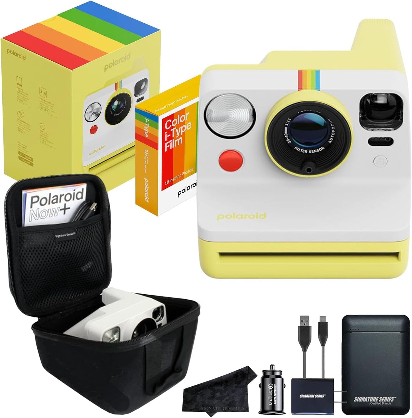 Polaroid Now 3rd Generation Instant Film Camera Bundle Review