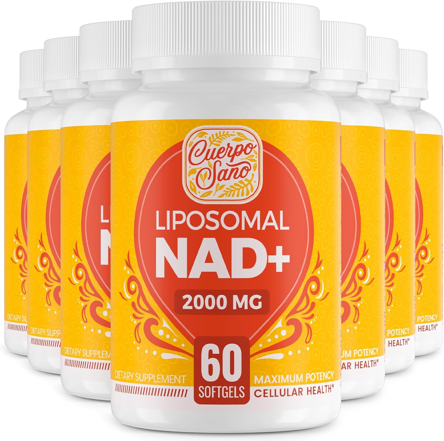 2000 MG NAD Supplement for Cellular Energy and Aging Defense