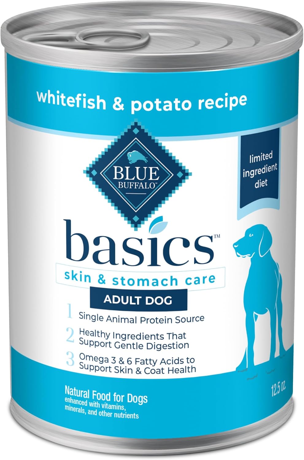 Blue Buffalo Basics Grain-Free Wet Dog Food for Skin Care