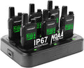 TIDRADIO TD-M11 Waterproof Walkie Talkies 6-Pack - Long Range, USB-C