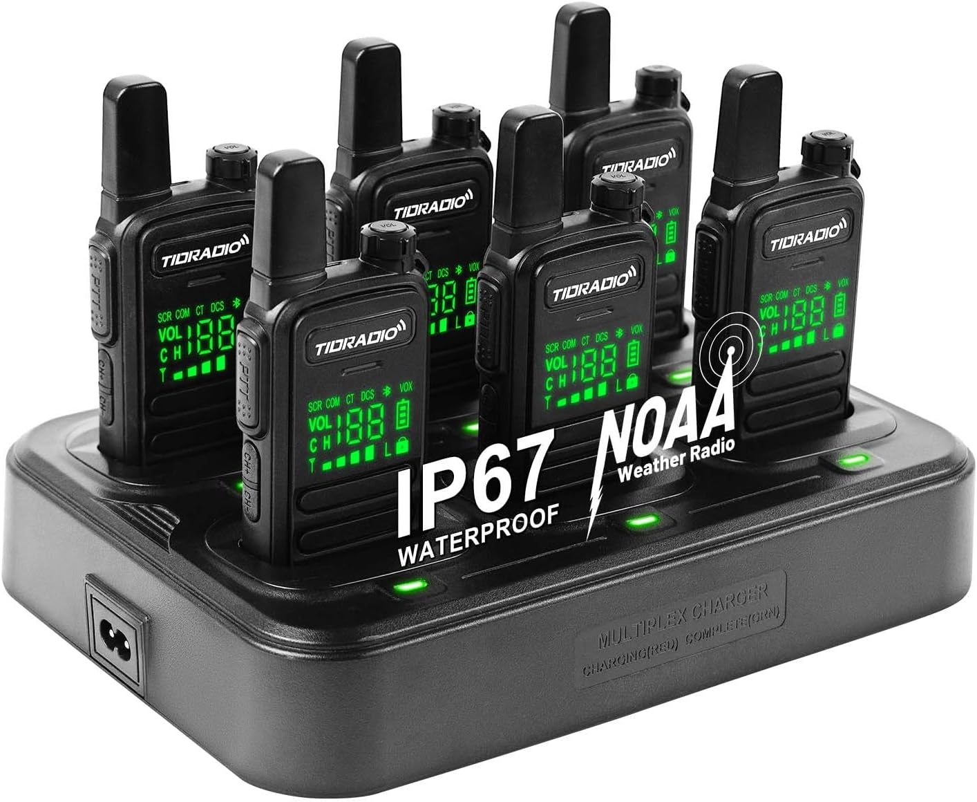 TIDRADIO TD-M11 Waterproof Walkie Talkies for All Adventures