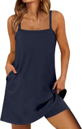 Women Summer Dress 2025 Beach Vacation Tennis Romper Dress