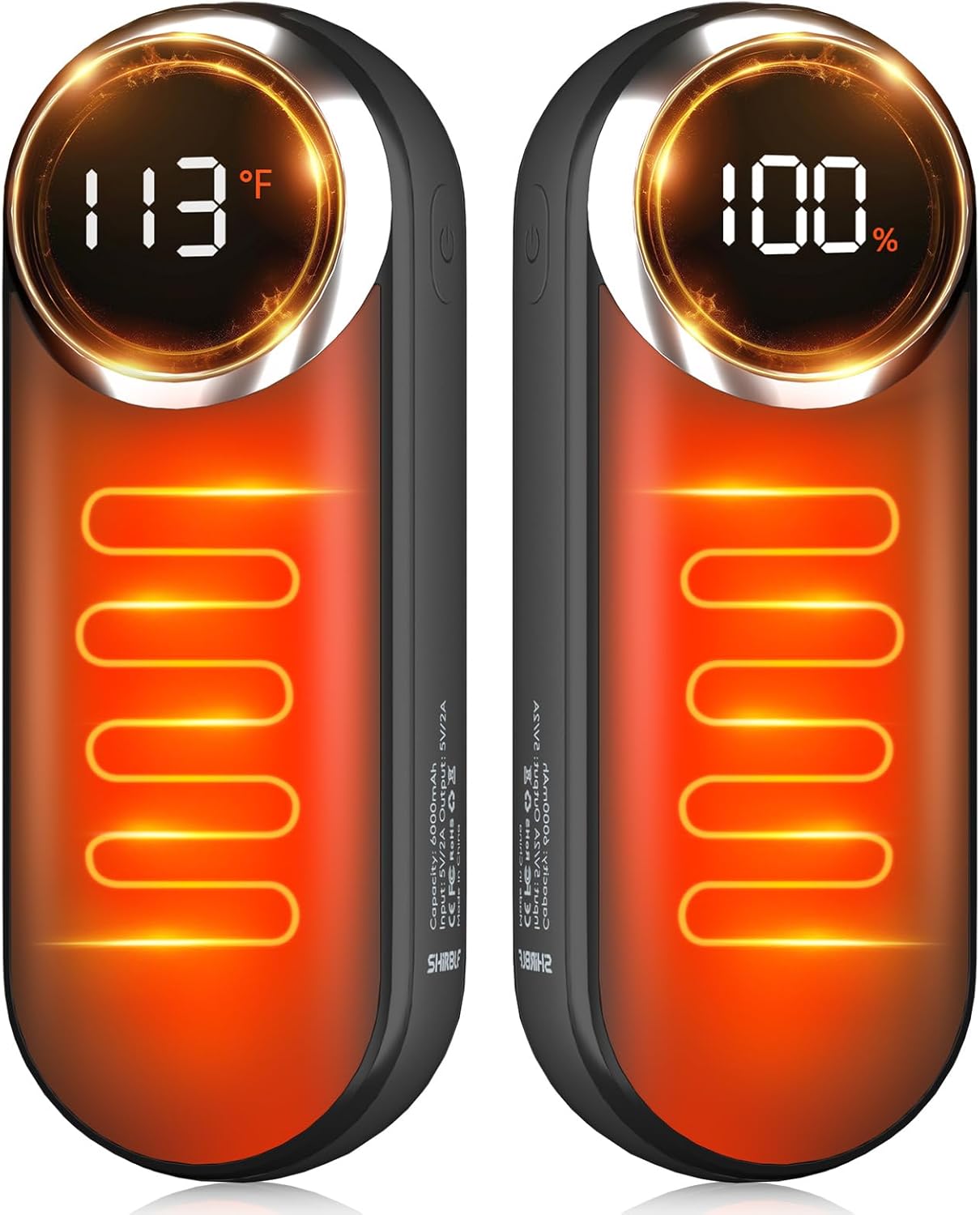 Rechargeable Hand Warmers 12000mAh for Outdoor Activities