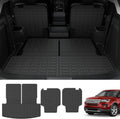 powoq 6 Seats Cargo Mat for 2020-2025 Ford Explorer Trunk