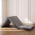 Tri-Fold Memory Foam Mattress Full - 4 in Folding Guest Topper