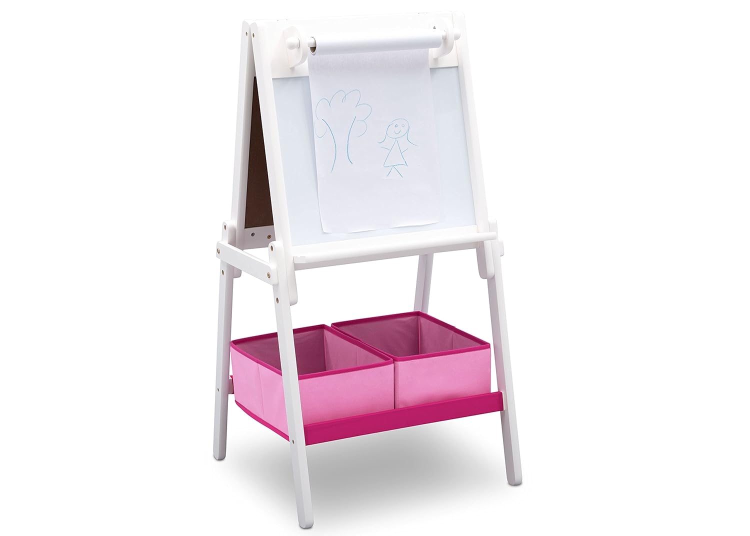Delta Children MySize Kids Double-Sided Storage Easel for Fun