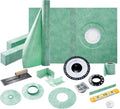Albott Shower Curb Kit with 38in x 60in Tray - Complete Shower Kit