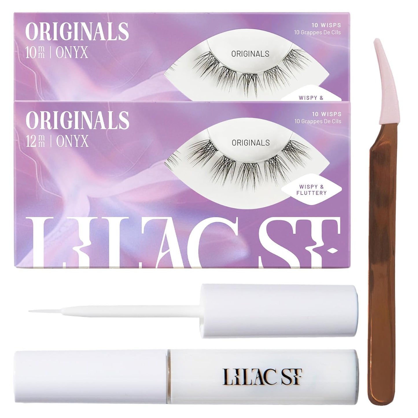 Lilac St Originals Starter Kit for Natural Faux Eyelash Clusters