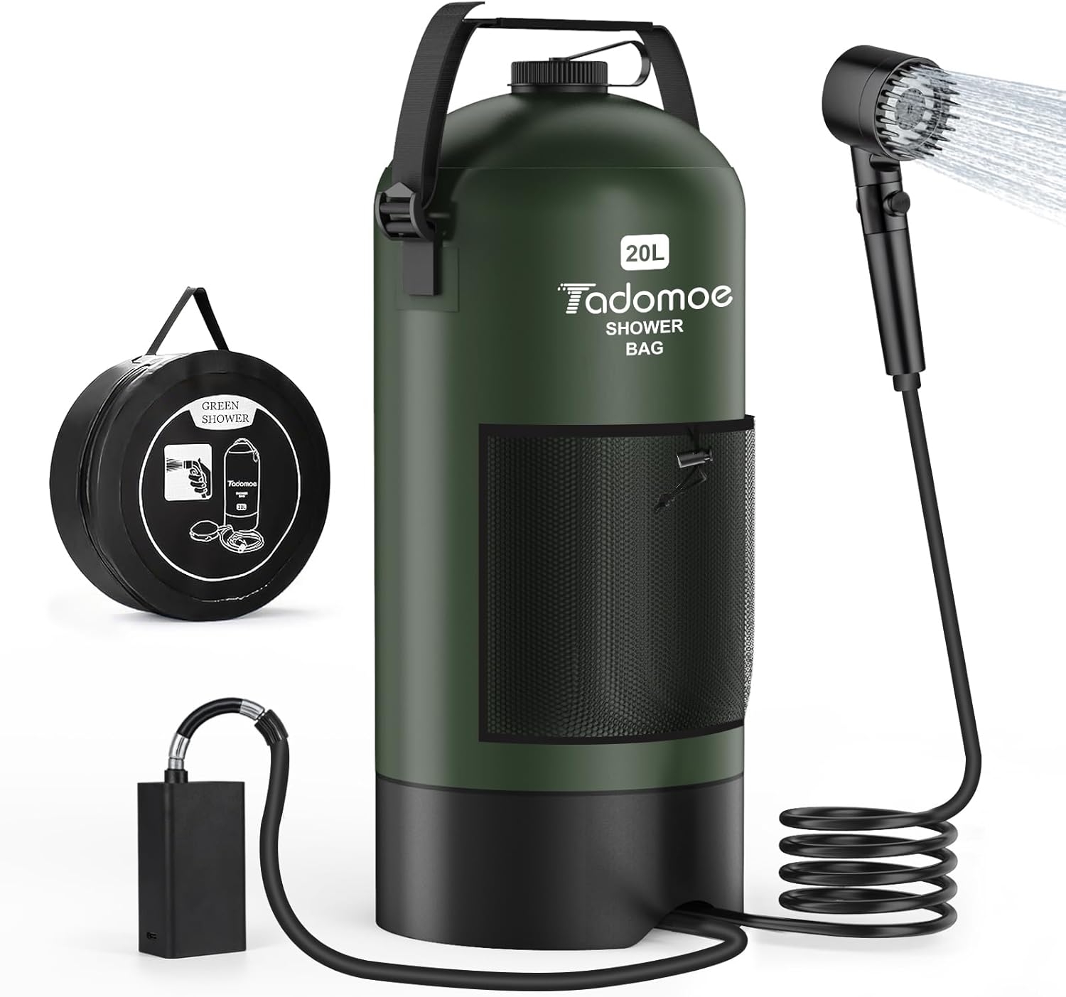 Ultimate Portable Shower Experience: Tadomoe