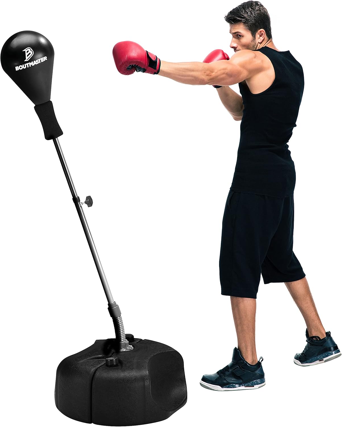 Adjustable Punching Bag Stand for Stress Relief