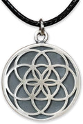 Labyrinth Man In The Maze Necklace - Handmade Spirit Pendant