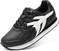 Girls Lace-up Sneakers Lightweight Classic Walking Shoes - Comfortable