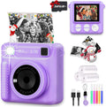 Camera for Kids Instant Print Portable Camera with 1080p Video - Fun
