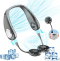 Stay Cool Anywhere with 9000mAh Portable Neck Fan