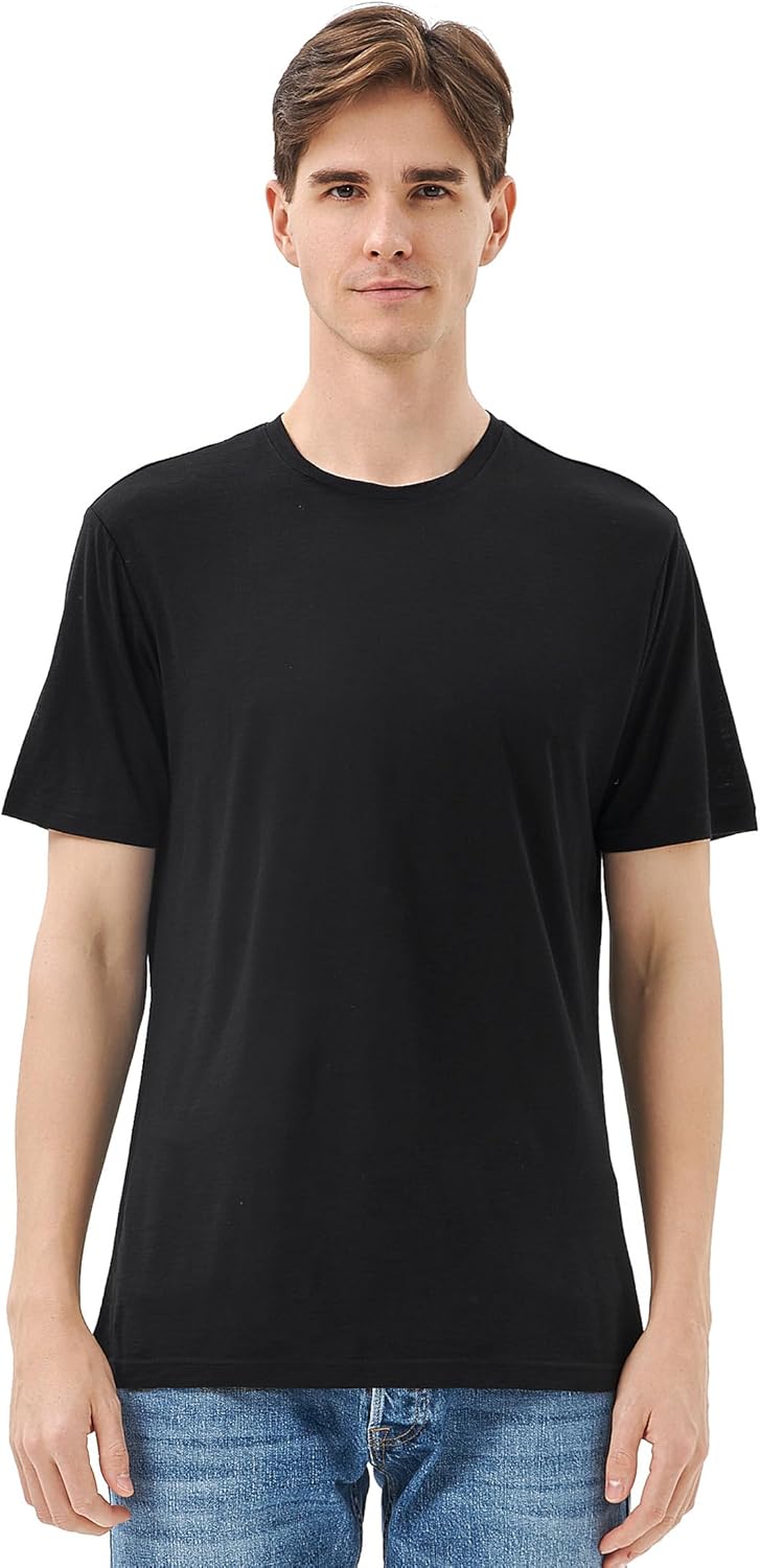 Merino Protect 100% Merino Wool T Shirts for Men - Odor Resistant