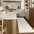 LEEVAN Cotton Runner Rug 2ft x 6ft - Washable Reversible Kitchen