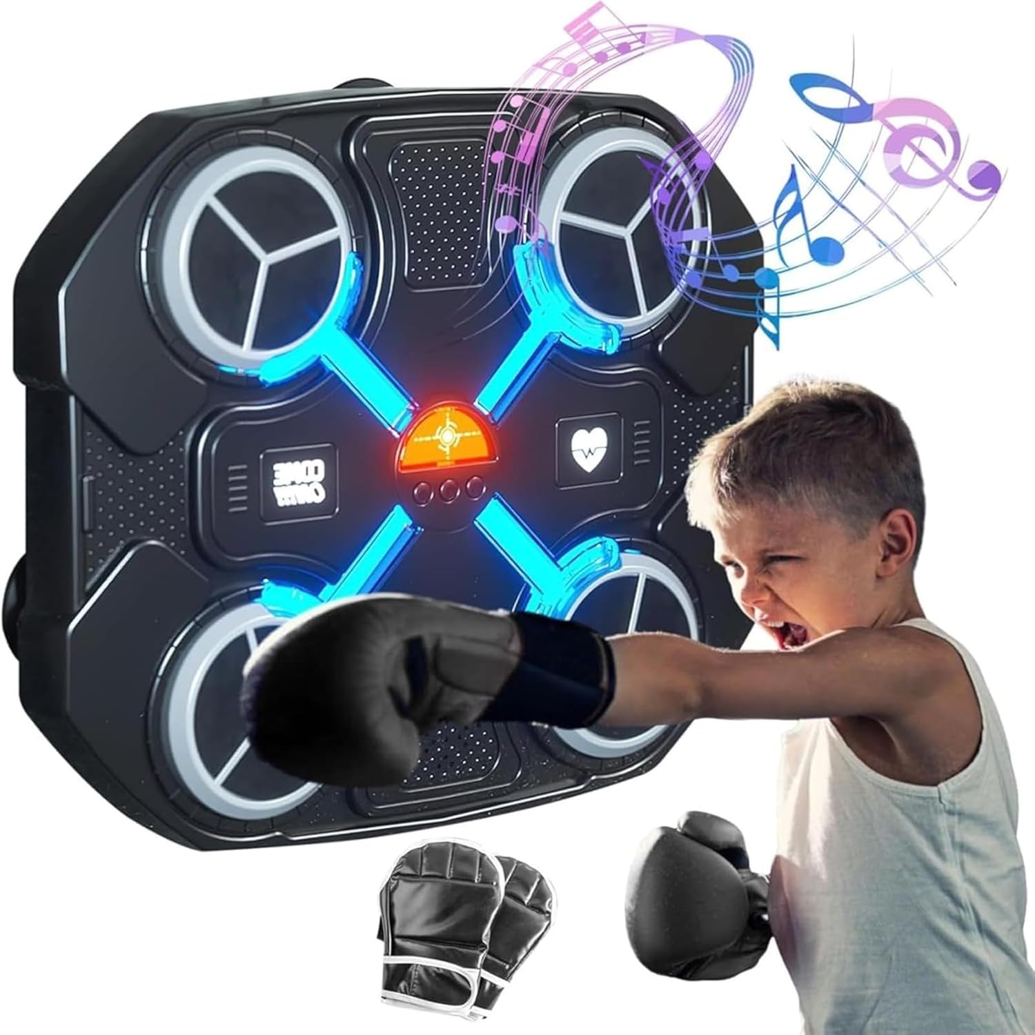 Smart Music Boxing Trainer for Fun Workouts