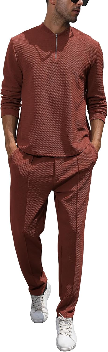 Fashion Men's Tracksuits 2 Piece Set for Casual Athletic Wear