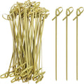 200 Bamboo Cocktail Picks: Elegant 4 Skewers for Appetizers & Drinks