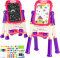 Easel for Kids Double Sided Magnetic Art Easel - Toddler Creative Play