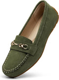 Women's Comfortable Lightweight Suede Loafers Slip-Ons - Cushioned is