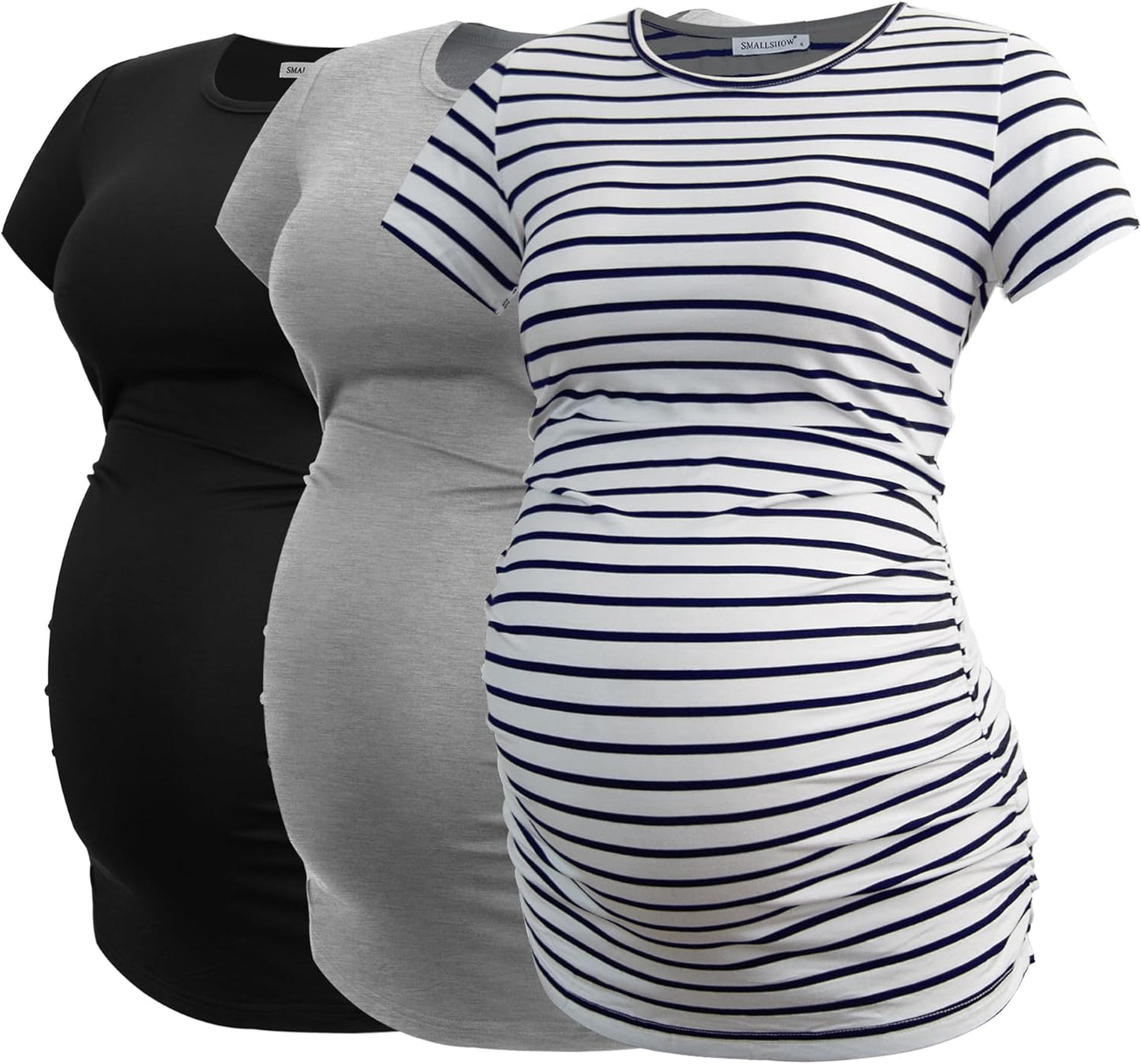 Smallshow Women's Maternity Tops for Comfortable Pregnancy Wear