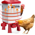Heated Chicken Waterer 3 Gallon Thermostatic Poultry Drinker - Winter