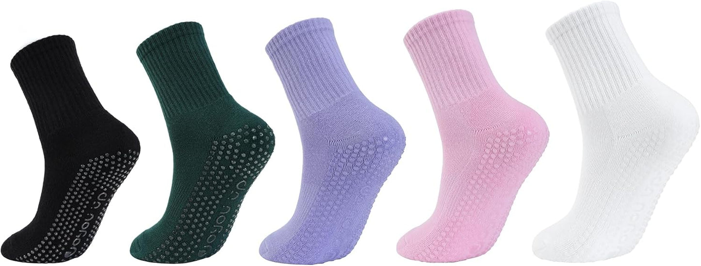 Non-Slip Pilates Grip Socks for Ultimate Stability!