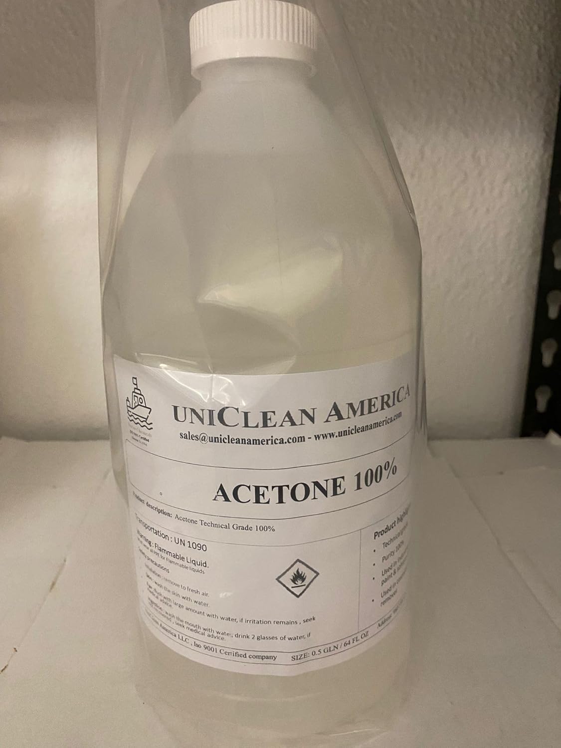 High Purity Acetone 100% for Industrial and Cosmetic Use