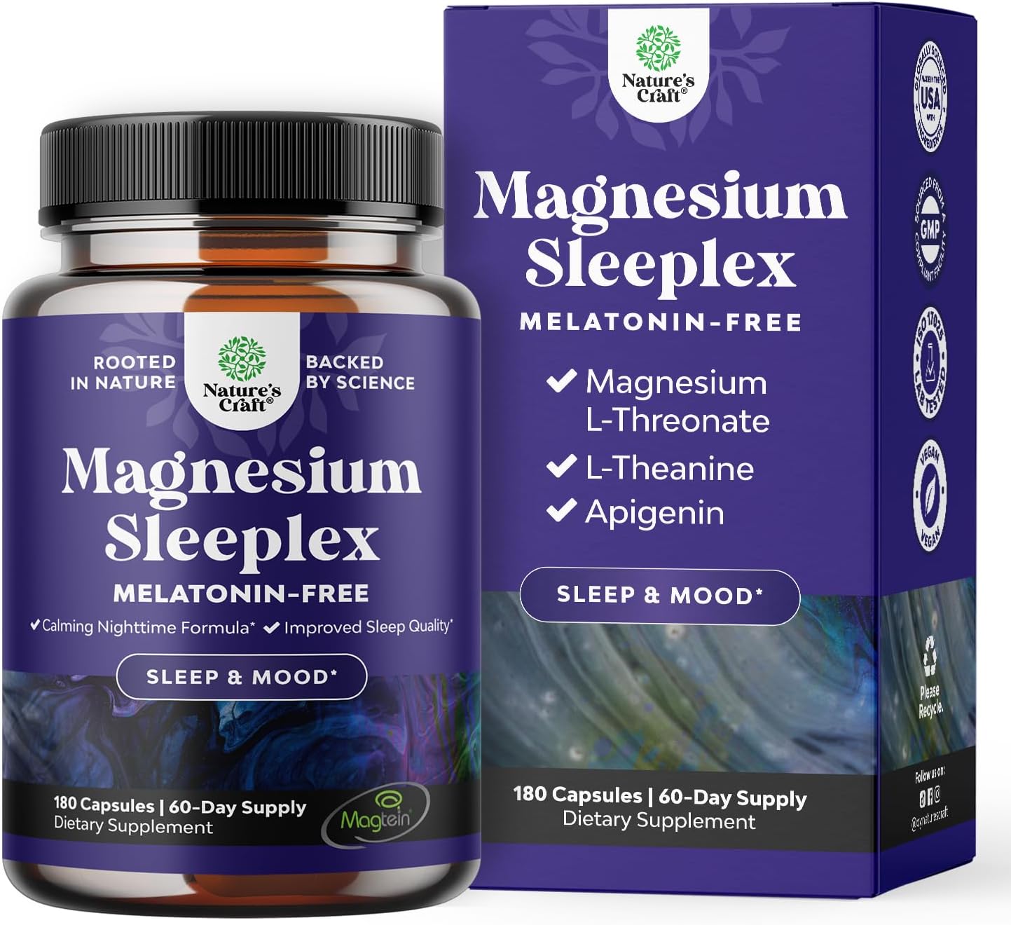 High Absorption Magnesium Sleep Supplement for Better Rest